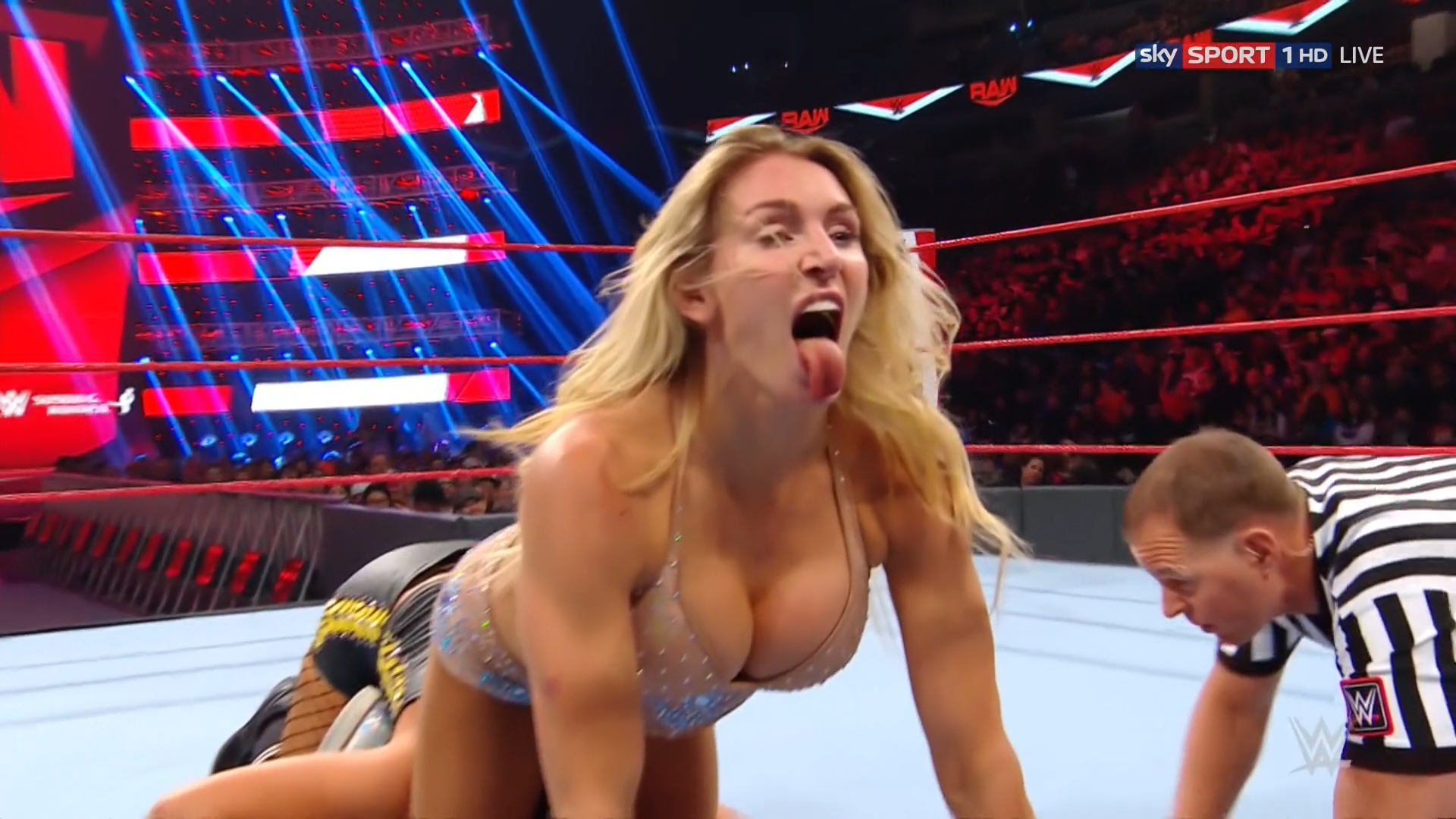 Biggest tits in wrestling
