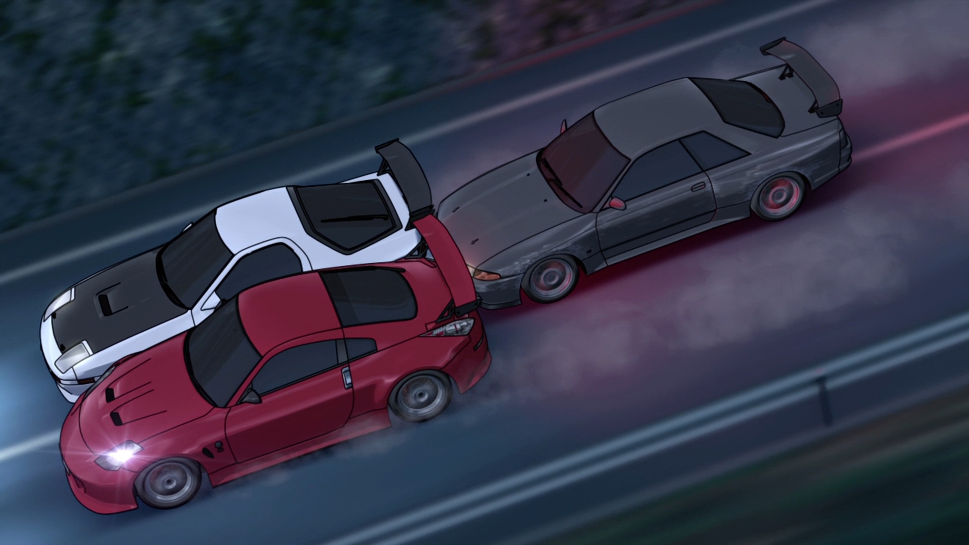 Initial d Toyota Celica